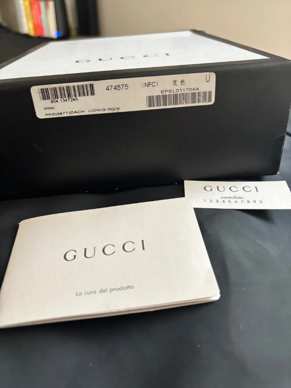 Gucci GG Supreme Interlocking G Beauty Cosmetic Case Clutch – Box & Dust Bag